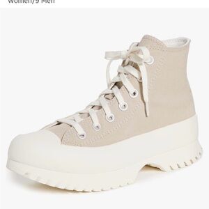 Chuck Taylor All Star Lugged 2.0 Platform in Beach Stone/Egret Womens 11/Mens 9